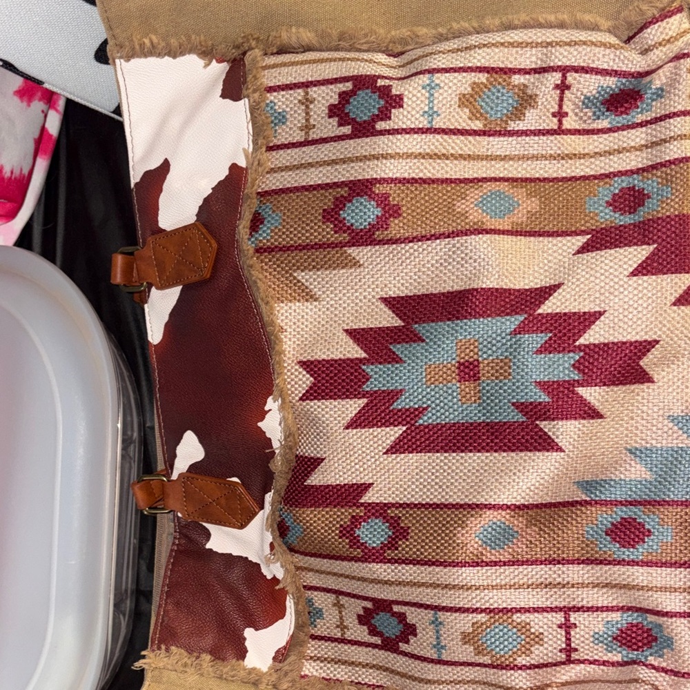 Southwestern Patterned Tote Bag